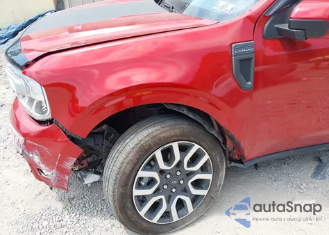 2023 Ford Maverick Lariat из США, поврежденный, VIN 3FTTW8E33PRA90204